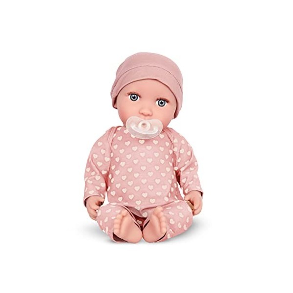 14" Baby Doll W/PJS & Pink Hat
