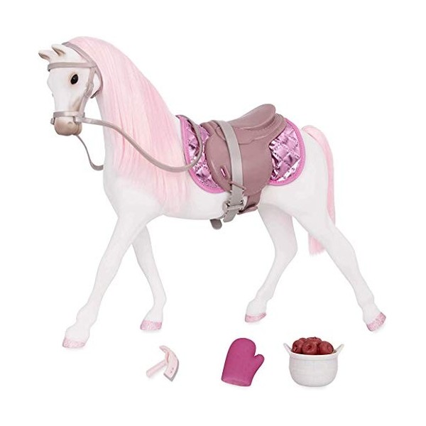 Glitter Girls- Horse,Horse-14 Shimmers Cheval norvégien Accessoires et vêtements de poupée de 35,6 cm pour Filles à partir de