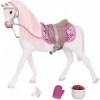 Glitter Girls- Horse,Horse-14 Shimmers Cheval norvégien Accessoires et vêtements de poupée de 35,6 cm pour Filles à partir de