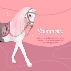 Glitter Girls- Horse,Horse-14 Shimmers Cheval norvégien Accessoires et vêtements de poupée de 35,6 cm pour Filles à partir de