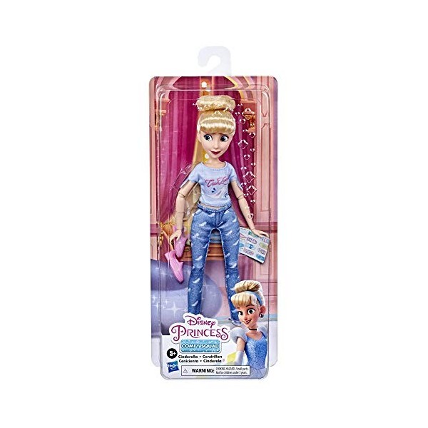 Disney Princesses - Poupee Tendance Comfy Squad Cendrillon - 30 cm