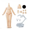 XiDonDon 1/12 Scale BJD Doll Body 9.6cm/11cm YMY2 Body Action Figures Replacement Body Doll Accessories Milky White,11cm 