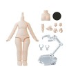 XiDonDon 1/12 Scale BJD Doll Body 9.6cm/11cm YMY2 Body Action Figures Replacement Body Doll Accessories Milky White,11cm 