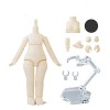 XiDonDon 1/12 Scale BJD Doll Body 9.6cm/11cm YMY2 Body Action Figures Replacement Body Doll Accessories Milky White,11cm 