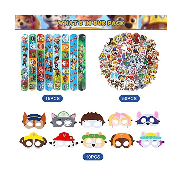 Lot De 8 Posters Pat' Patrouille - Déco Murale Chambre Enfant, 20,3 X 25,4 Cm, Sans Cadre