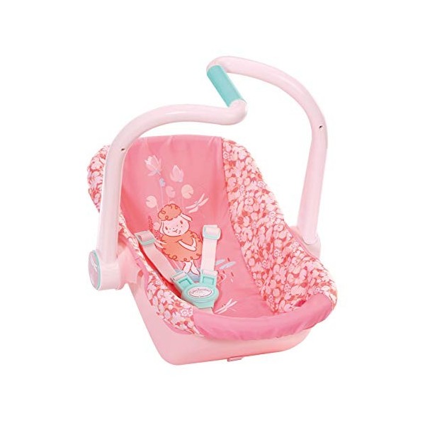 Siège De Voiture Pour Poupée En Peluche - Avec Coussin Et Ceinture - Déco Mignonne Pour Ventilateur