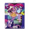 My Little Pony - Equestria Girls : poupée Twilight Sparkle et Spike Le Chiot - Rainbow Rocks