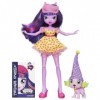 My Little Pony - Equestria Girls : poupée Twilight Sparkle et Spike Le Chiot - Rainbow Rocks