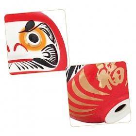 Toyvian Ornements Rétro Décor À La Maison Jouets Miniatures Mater Jouets De Voitures Miniature Daruma Poupée Table Chance Pou