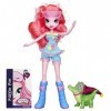 Hasbro B1071 Mon Petit Poney, Lot de Personnages de Equestria Girls: Rainbow Rocks, Pinkie Pie et Gummy Snap