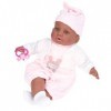 FECAMOS Reborn Infant Poup, Silicone Reborn Doll Insurance Poupée Cadeau danniversaire pour Les Enfants pour la Maison