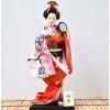 Siunwdiy Poupee Geisha Japonaise Authentique,Belle Traditionnelle Japonaise Kimono Geisha,Maiko Doll,Cadeaux,Décoration,Y01