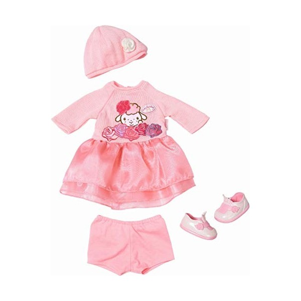 Baby Annabell 701966 Deluxe Set de Tricot Rose 43 cm