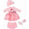 Baby Annabell 701966 Deluxe Set de Tricot Rose 43 cm