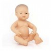 Miniland Miniland31005 40 cm pour Nouveau-né garçon Asie poupée sans sous-vêtements