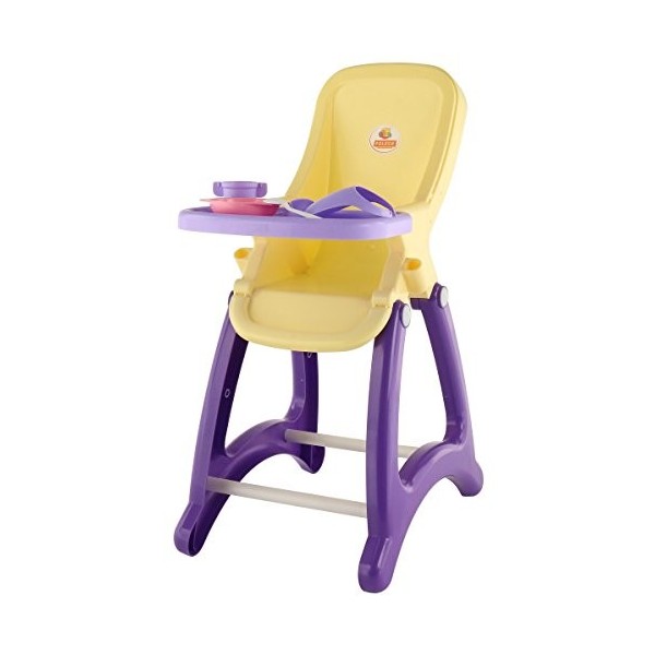 Polesie Polesie48004 Ensemble de jouets pour poupée Chaise haute Multicolore