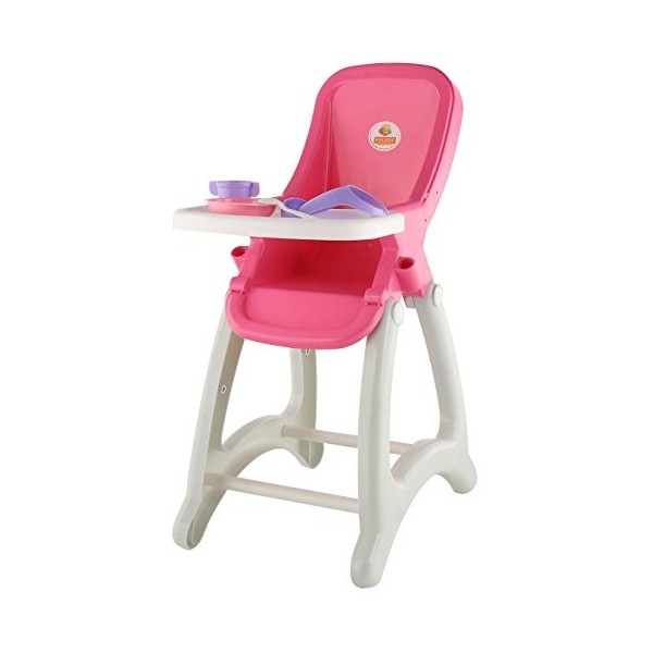 Polesie Polesie48004 Ensemble de jouets pour poupée Chaise haute Multicolore