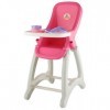 Polesie Polesie48004 Ensemble de jouets pour poupée Chaise haute Multicolore