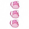 ibasenice 3Pcs 18 Baby Sling Accesorios Para Girls Accessoires Bébé Poupée Porte-Bébé Porte-Bébé Porte-Bébé Porte-Poupée Sac