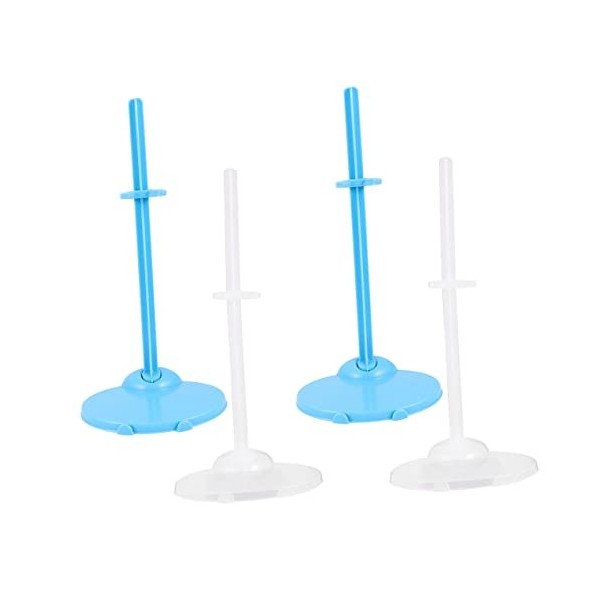 ibasenice 20 Pcs Poupée Support Cadre Action Figure Poupée Stand Poupée Vitrine Poupée Vêtements Présentoirs Miniatures Mante