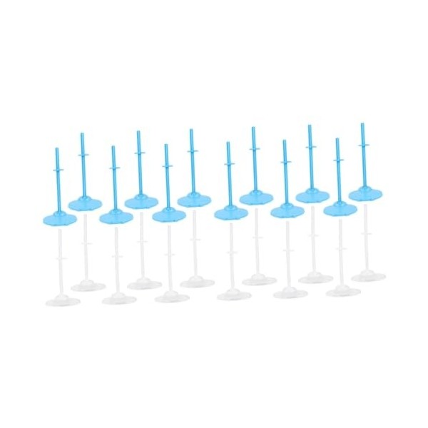 ibasenice 20 Pcs Poupée Support Cadre Action Figure Poupée Stand Poupée Vitrine Poupée Vêtements Présentoirs Miniatures Mante