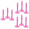 Totority 9 Pcs Poupée Stand Cintre Stand Moniteur Titulaire Cintre Rack Stand Bane Action Figure Poupée Présentoir Poupée Sup