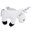 Operitacx Décoration Licorne en Peluche Adorable Coton Cadeau Dessin Animé Maison Poupée Mignon pour Enfants Blancs Beaux Enf