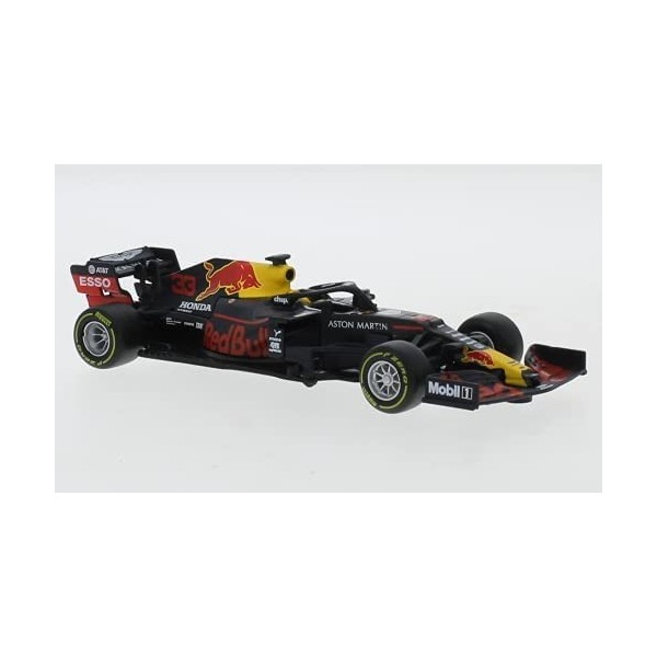 Burago Max Verstappen Red Bull RB16 Formule 1 12 cm 1:43