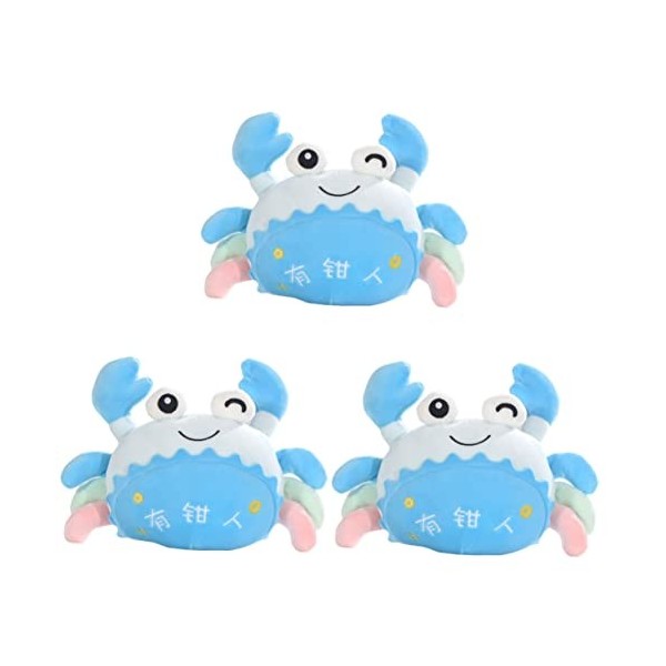 Abaodam 2 Pièces Poupée De Crabe Animaux De Pâques en Peluche Queues De Homard Peluches De Pâques pour Garçons Lancer danima