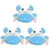 Abaodam 2 Pièces Poupée De Crabe Animaux De Pâques en Peluche Queues De Homard Peluches De Pâques pour Garçons Lancer danima