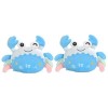 Abaodam 2 Pièces Poupée De Crabe Animaux De Pâques en Peluche Queues De Homard Peluches De Pâques pour Garçons Lancer danima