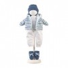 Llorens Vêtements pour poupées de 40 à 42 cm - Ensemble de vêtements éléphant - Accessoires pour poupée - 1042405