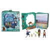 Disney Princesses Disney Coffret Livre d’Histoires Raya et le dernier dragon avec 7 personnages, petites poupées, figurines e