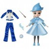 NANQUAN Wizarding World Harry Potter, 8 pouces Fleur Delacour 10 pièces Doll Coffret cadeau avec 2 tenues et 8 accessoires de