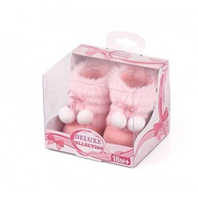 Bayer Design-73101AA Bottes dhiver, Chaussures pour Poupée, Accessoires Poupon, 73101AA, Rose, Petit