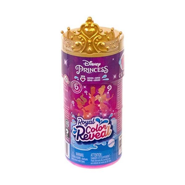 Disney Princesses - Color Reveal Serie - Boite - poupée - 3 Ans et +