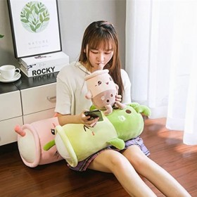 Bubble Tea Peluche, Fraise Matcha Farcies Poupées Thé Au Lait Doux Poupée Boba Plushie Tasse À Thé Câlin Oreiller Rempli Tass