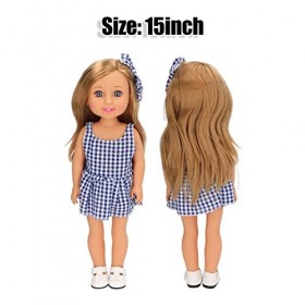 Poupées pour Filles à la Mode Poupée Bébé Innovante avec Membres Mobiles Jouet De Poupée pour Filles à Paillettes Haute Simul