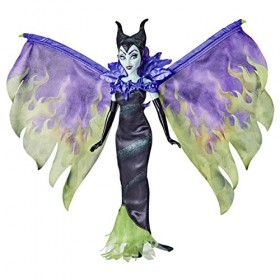 Disney Princess Hasbro Villains, poupée Mannequin Maléfique et Les Flammes de la Fureur, Jouet Princesses, dès 5 Ans Multicol