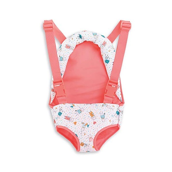 Corolle - Porte-bébé, accessoire, pour Poupon 36 et 42 cm, 9000141070, Corail