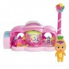 Bébé Llorones Larmes Magiques Tutti Frutti, lusine de Pia - Playset avec poupée Exclusive Pia et 20 Accessoires pour créer d