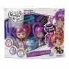 Rocco Giocattoli - Curli Girls Twin Set de poupées, Multicolore 82080