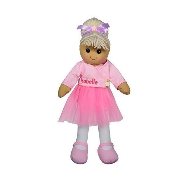 Poupée Ballerina en chiffon personnalisée