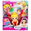 Baby Alive Glo Pixies Minis Carry n Care Necklace - F5845 - Poupée 10cm + Accessoires pailletés - Sweetie Sunshine