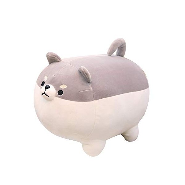 Mignon Shiba Inu Poupée En Peluche Anime Oreiller En Peluche Chien De Bande Dessinée Mignon Corgi Oreiller Doux Fourrure Orei