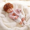 CUAIBB Small Reborn Dolls 11.8 inch, Poupée réincarnée pour Enfants, poupée en Vinyle, poupée dormeuse réaliste avec vêtement