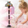 SUNGOOYUE Lampadaire de Maison de Poupée, 1:12 Miniature Doll House Accessoire Lampadaire LED Light Furniture Toy