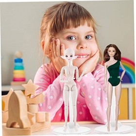 Didiseaon 36 Pièces Support Debout De Poupée Support Rotatif Micro Jouets Mini Poupées Supports De Poupée Réglables pour LAf