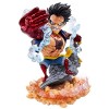 Hilloly One Piece Figurines de Monkey D. Luffy, 1 PCS Bureaue Voiture Décoration, Anniversaire Cake Topper Figurines Pirate N