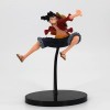 Hilloly One Piece Figurines de Monkey D. Luffy, 1 PCS Bureaue Voiture Décoration, Anniversaire Cake Topper Figurines Pirate N